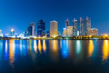 iş alan binalar Bangkok, Tayland 