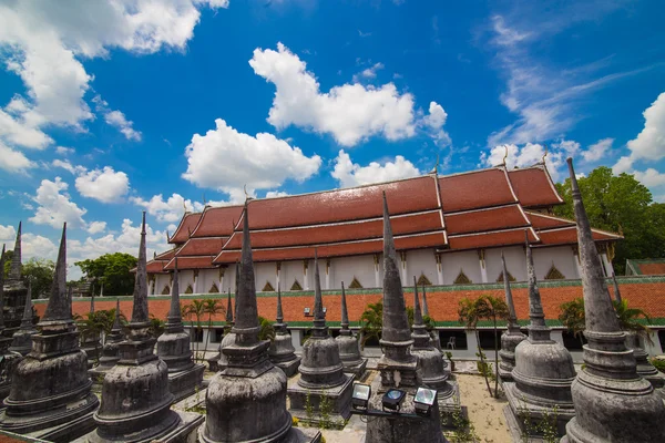 Wat Phra Mahathat Woramahawihan Nakorsrithammarat Thailand — Stockfoto