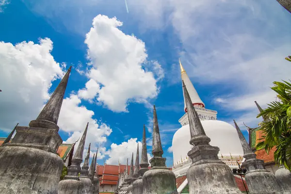 Wat Phra Mahathat Woramahawihan Nakorsrithammarat Thailand — Stockfoto