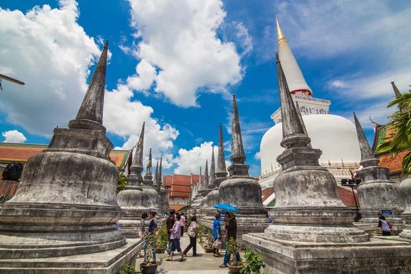 Wat phra mahathat woramahawihan nakorsrithammarat Tajlandia — Zdjęcie stockowe