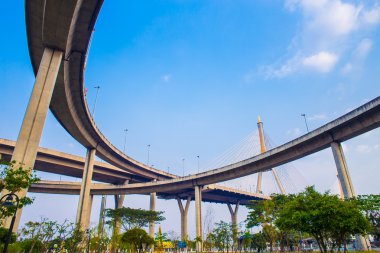 Bhumibol Köprüsü, endüstriyel yüzük köprü veya Mega Bridge
