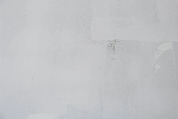 Новая Краска Стены Дома Белым Грунтовым Цветом Фона — стоковое фото