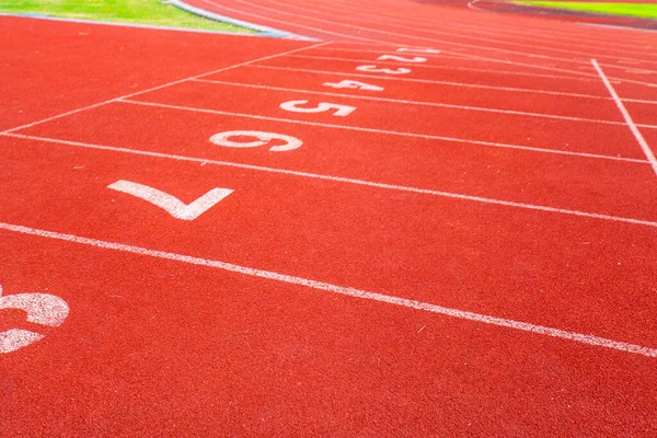 Koşu pistinin arka plan atletizm konsepti sayısı