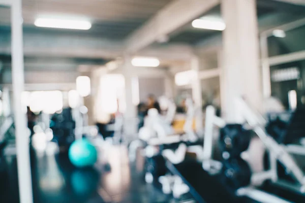 Abstract Blurred Empty Fitness Sport Gym Indoor Fitness Room — ストック写真