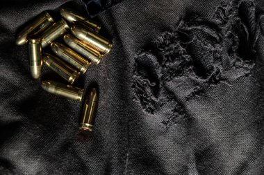 9mm para full metal ceketli kurşun klasik kumaş savunma konseptine.