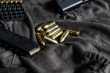 9mm para full metal ceketli kurşun klasik kumaş savunma konseptine.