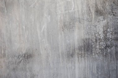 Antique white grey cement wall texture building background