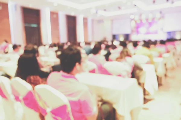 Abstract defocus people group in seminar room business background blurred crowd