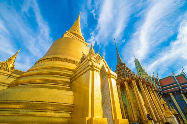 Temple Emerald Buddha Wat Phra Kaew Grand Palace Bangkok Thailand — Fotografia de Stock
