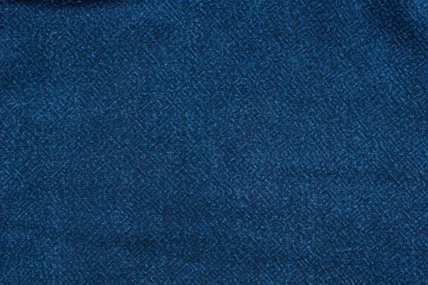 Dark Navy Blue Canvas Cloth Texture Close Fabric — Stock Photo, Image