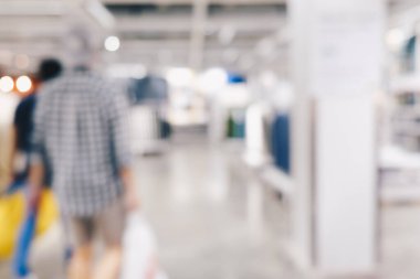 Depo süpermarket iş geçmişindeki bulanık insanlar