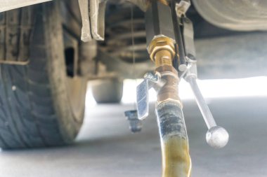 Petrol dolum istasyonu alternatif enerjisinde LPG nozülü
