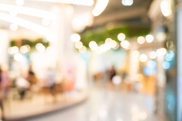 Blurred People Shopping Modern Store Supermarket Bokeh — Fotografia de Stock