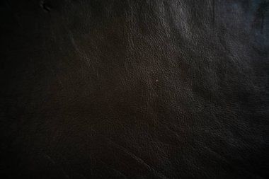 Luxury black genuine leather cowhide background, Leather texture