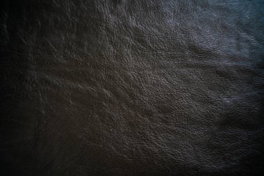 Luxury black genuine leather cowhide background, Leather texture