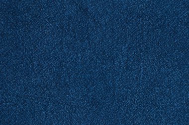 Koyu mavi pamuk kumaş dokusu soyut arkaplan