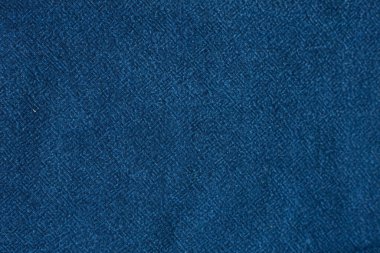 Koyu mavi pamuk kumaş dokusu soyut arkaplan