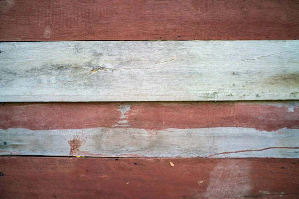 Antique Vintage Brown White Wooden Wall Texture Wood Background — Stock Photo, Image