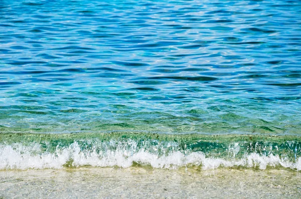 Clear water of Cretan Sea front view — Stock Photo, Image