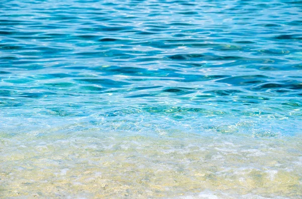 透明な海水完全なフレーム — ストック写真
