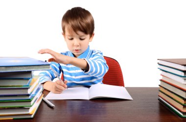 çocuk yazar ve aynı zamanda bir kitap alır