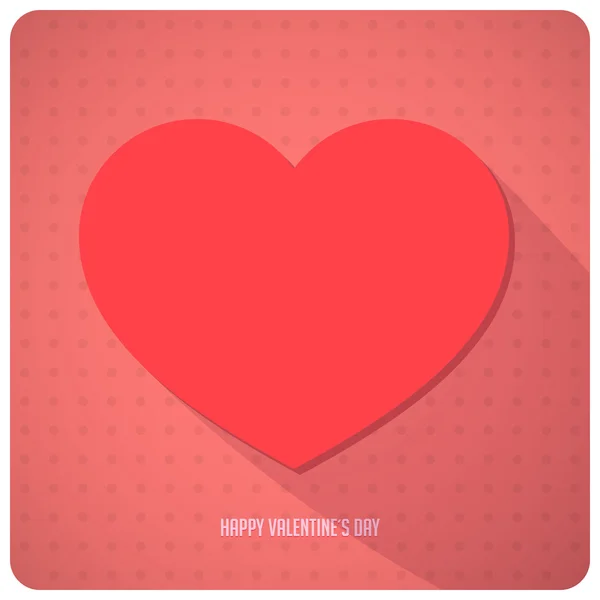 Valentine φόντο με καρδιά — Διανυσματικό Αρχείο