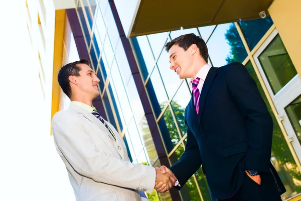 Business partner shaking hands — Stock Photo, Image