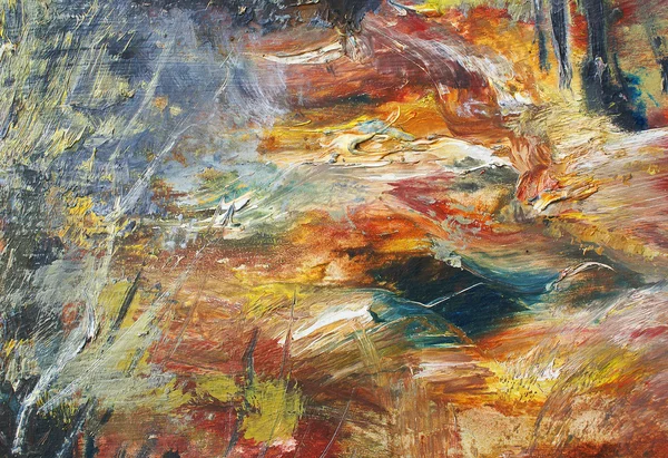 Yağlıboya Resim, arka plan