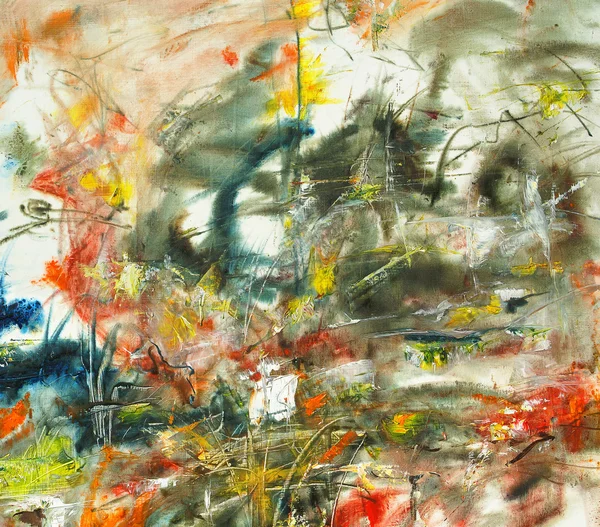 Fondo abstracto, pintura al óleo — Foto de Stock