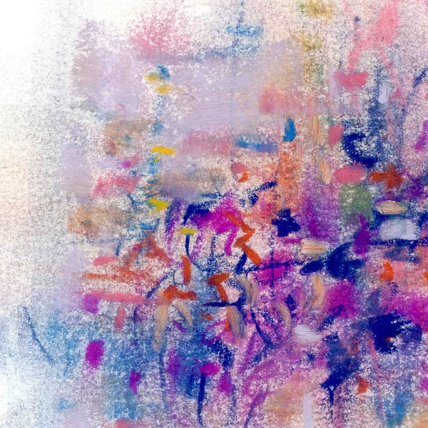 蓝色和紫色色调的抽象艺术背景 — 图库照片