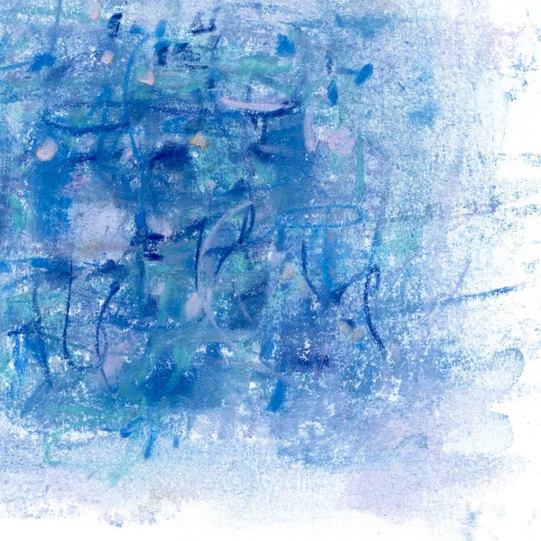 Abstracte artistieke achtergrond in blauwe kleuren — Stockfoto