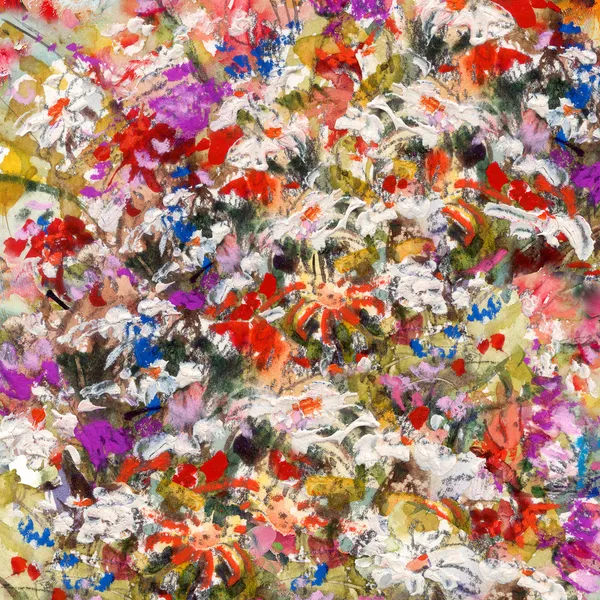 花の壁紙のある静物 — ストック写真