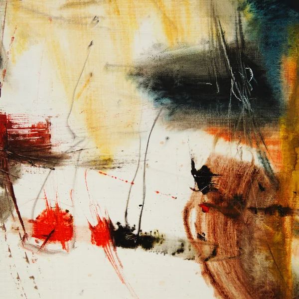 Soyut yağlı boya resim