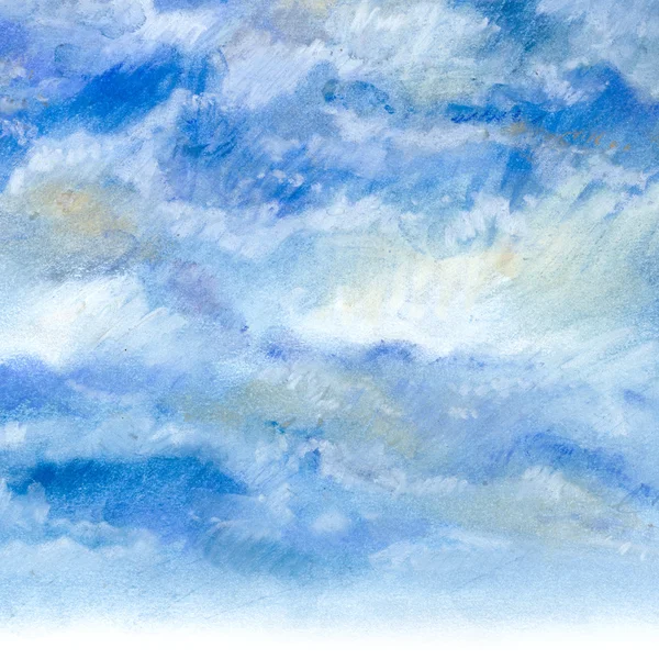 O céu com nuvens — Fotografia de Stock