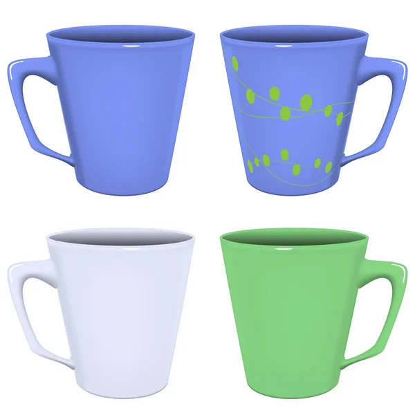 Vector ilustración taza de té — Vector de stock