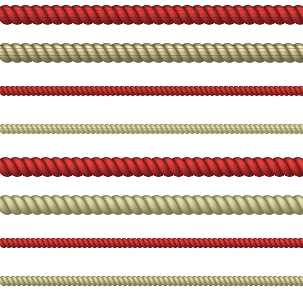 Мотузку лінії — стоковий вектор