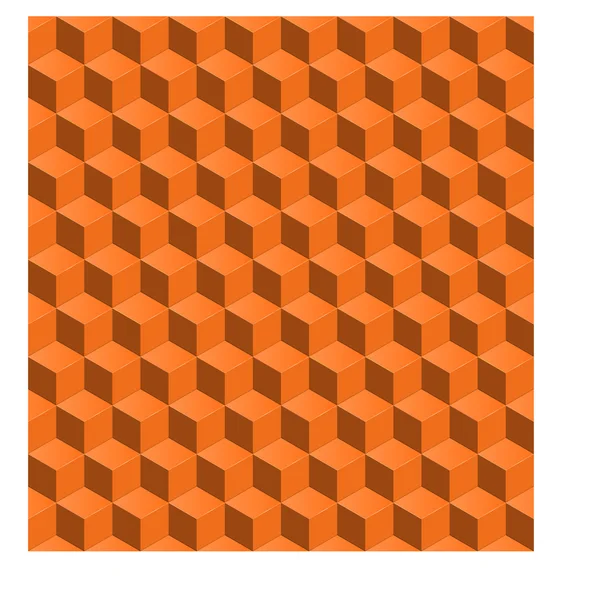 抽象无缝反转和。3d立方体 — 图库矢量图片