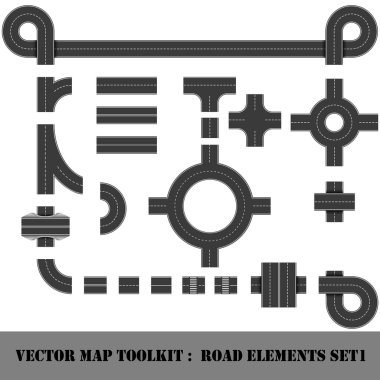 Map Toolkit. Top View Position. clipart