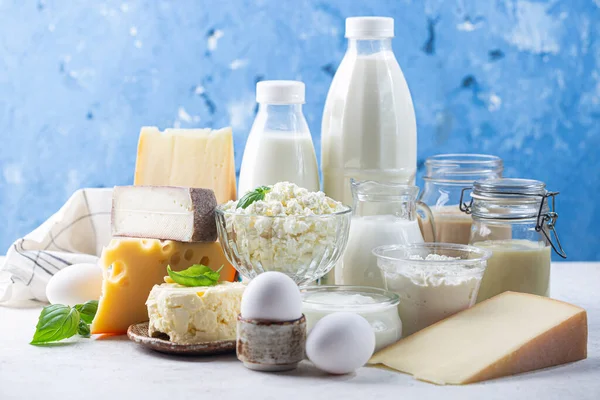 Fresh dairy products — Stock Photo, Image