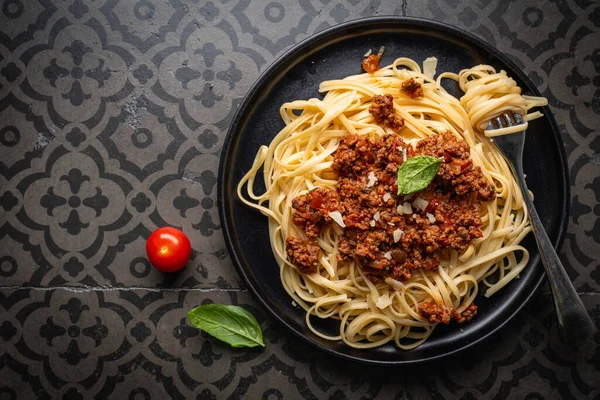 Pasta spaghetti bolognese — Stok Foto