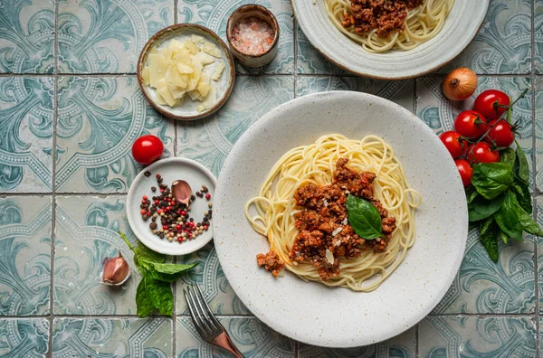 Pasta spaghetti bolognese — Stock Photo, Image
