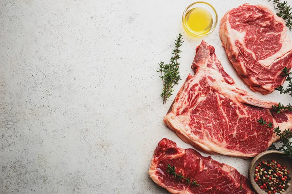 A nyers húsmarhahús fajtája — Stock Fotó