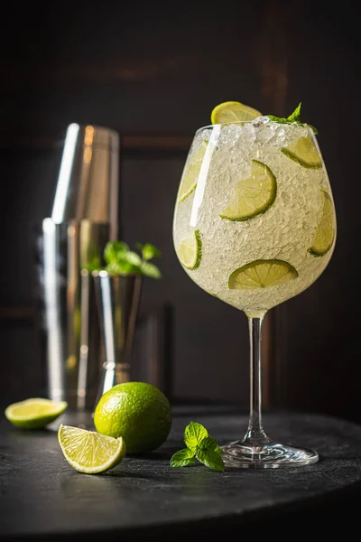 Margarita koktél citrommal — Stock Fotó
