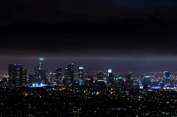 Ночь Лос-Анджелеса Лицензионные Стоковые Изображения