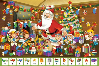 Noel - yönetim kurulu oyunu - Noel Baba