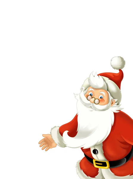The christmas - Santa Claus - illustration — Stock Photo, Image