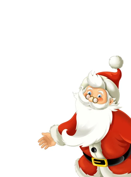 La Navidad - Santa Claus - ilustración — Foto de Stock