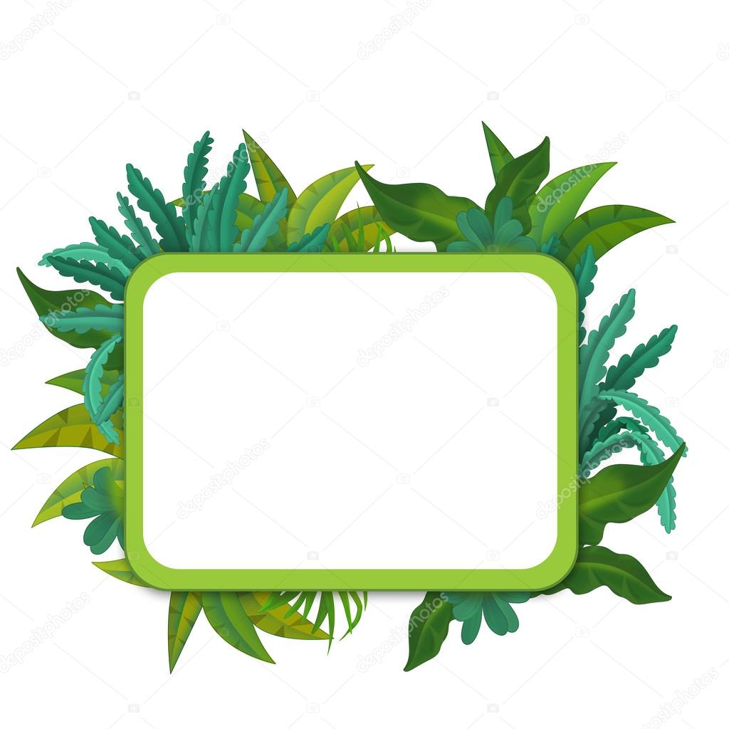 Flora Frame border — Stock Photo © agaes8080 28314257