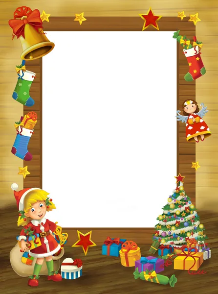 Christmas frame — Stock Photo, Image