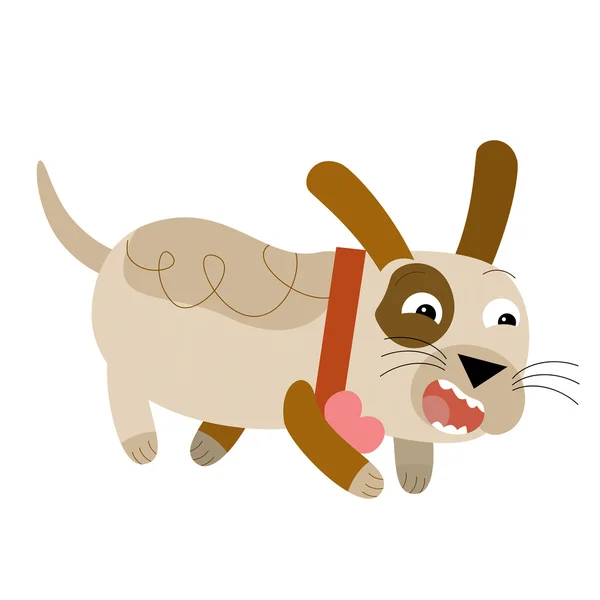 Kreslený pes — Stock fotografie